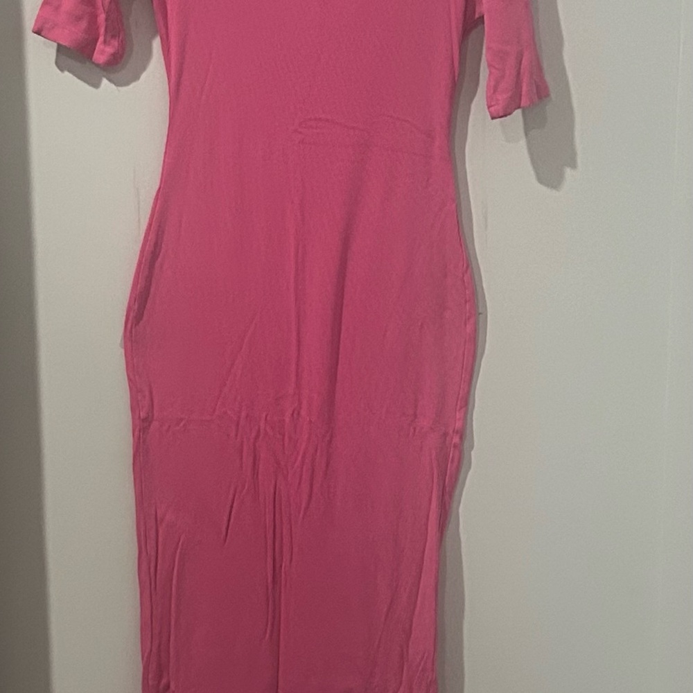 Elegant Pink Women's Dress
